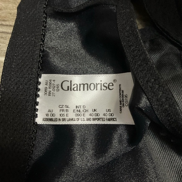 Black Lace Underwire Bra - Picture 3 of 4